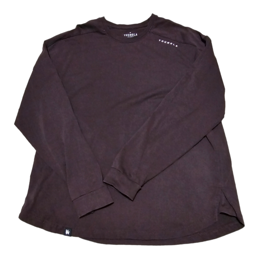 YoungLa long sleeve wine T